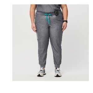 Figs women’s Zamora joggers scrub bottoms, graphite, 3xl petite